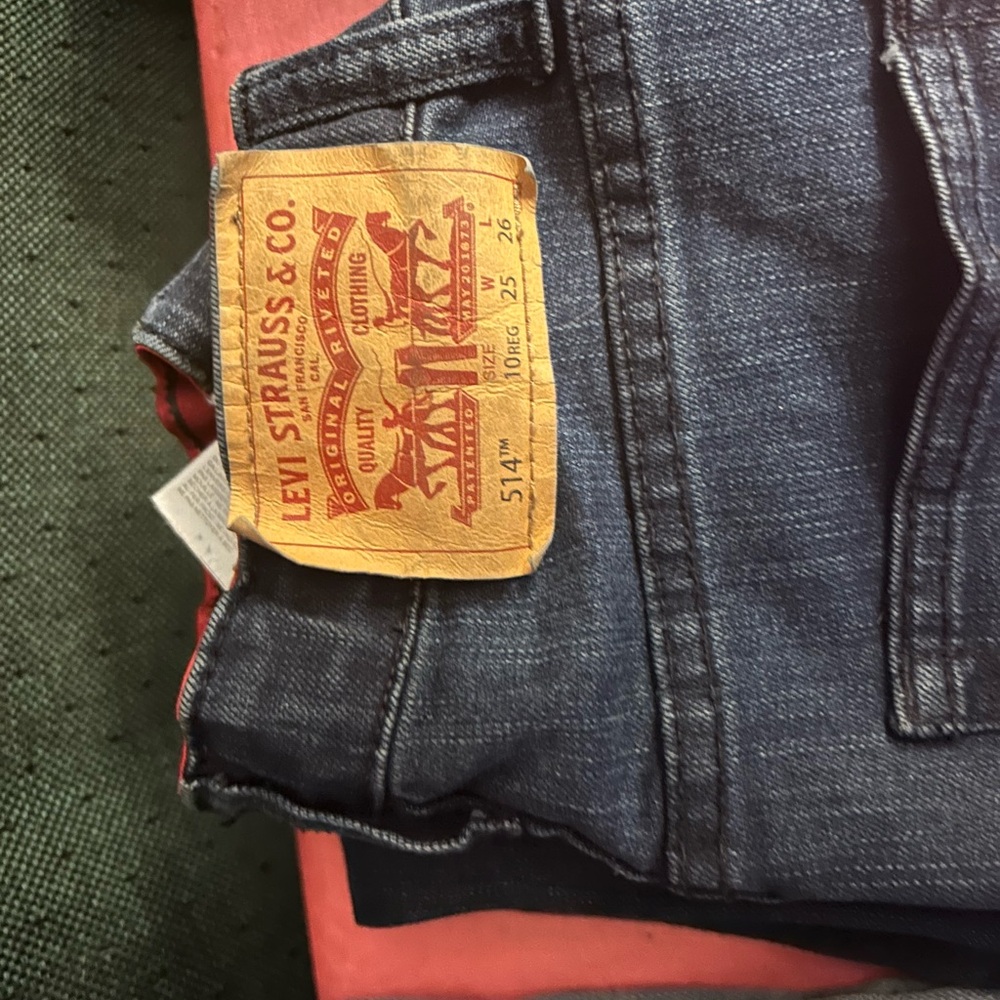 Levi's Men's Dark Blue Slim Straight Jeans